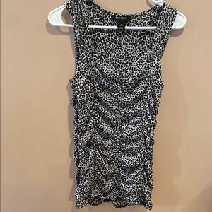 WHBM cheetah print tank